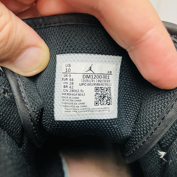 Nike Air Jordan 1 Mid SE Zen Master Mens Size 10 Black Athletic Shoes Sneakers - Picture 5 of 6